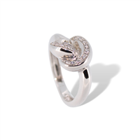 Anello Salvini Donna in Oro bianco Diamante 0.18 Ct SAN36298 - SAN36298